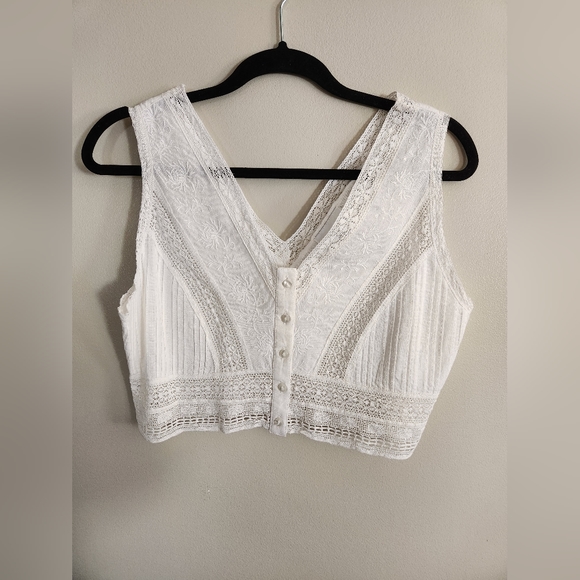 Topshop lace crop - Picture 1 of 4